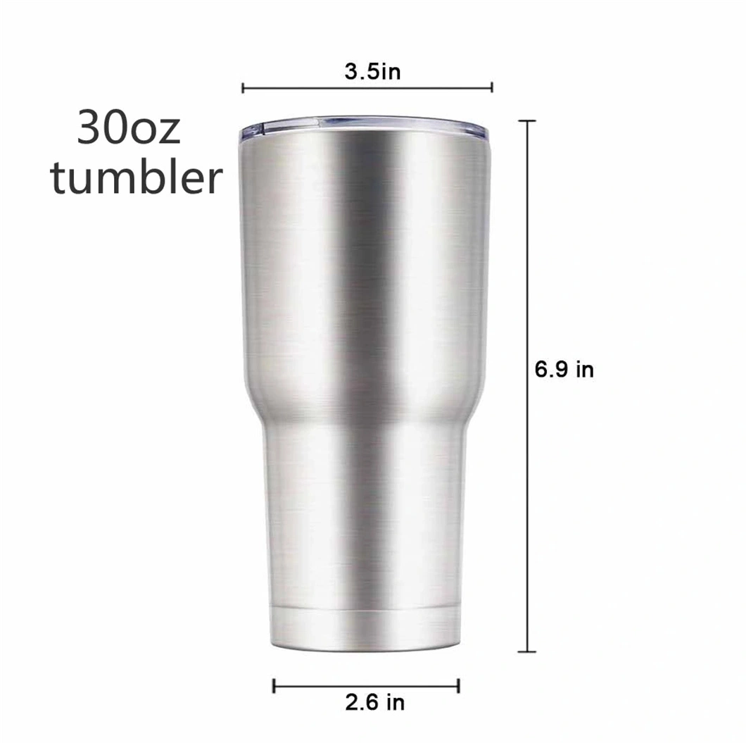 Wholesale Outdoor Travel Coffee Mug Double Wall Vacuum Insulated 20 Oz 30 Oz Beer Tumbler Insulated Stainless Steel Tumbler